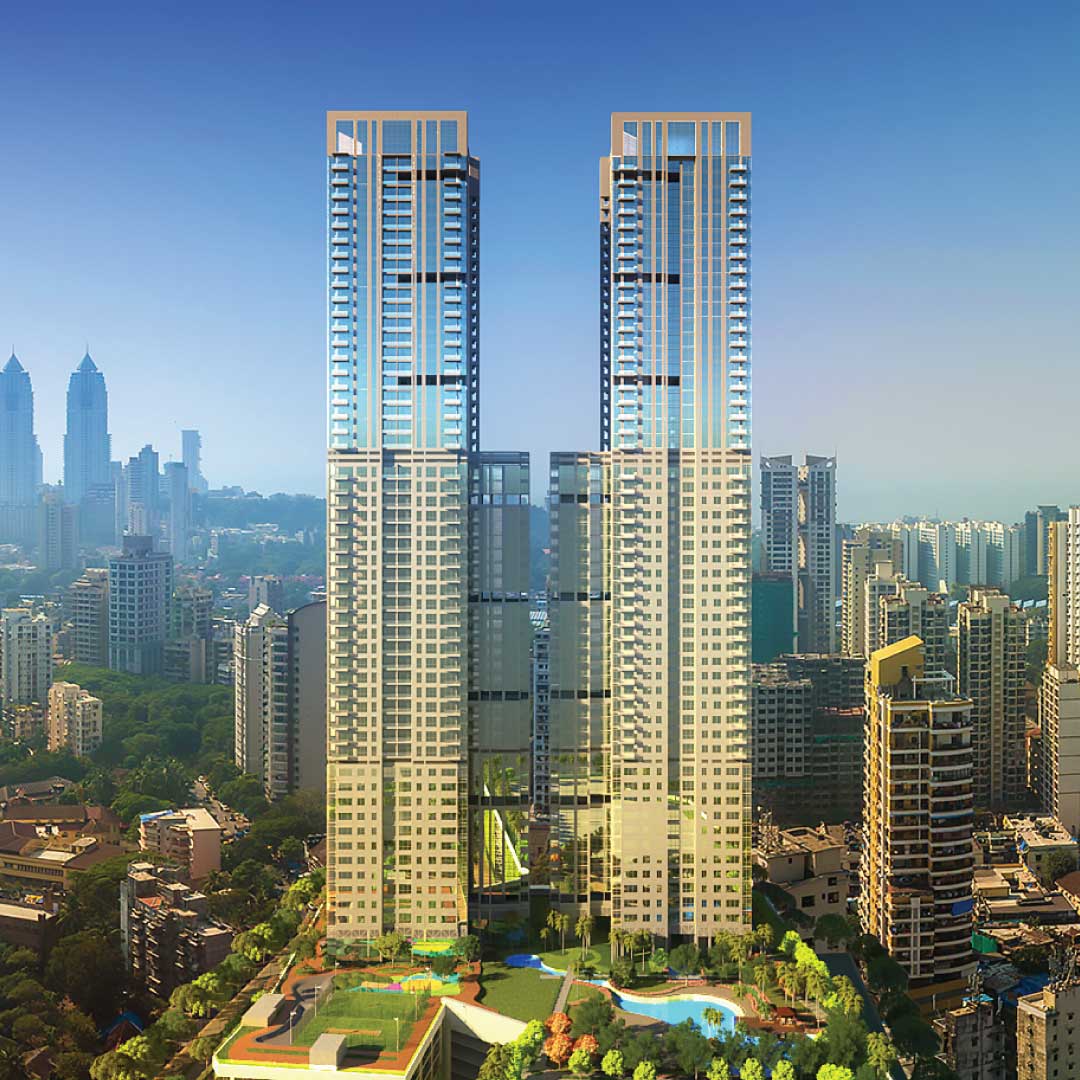 Monte South high-rise residential plumbing project in Mumbai